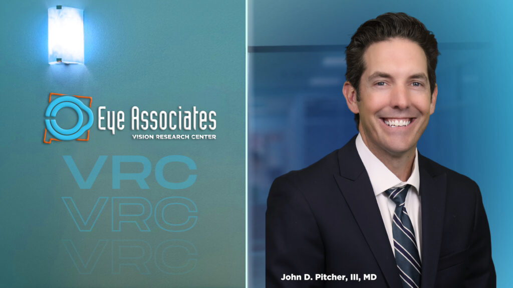 John D Pitcher, MD. Head of Vision Research Center at Eye Associates of New Mexico